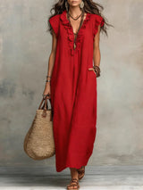 Camélia | Vestido Largo Bohemio Fluido