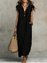 Camélia | Vestido Largo Bohemio Fluido