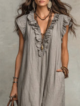 Camélia | Vestido Largo Bohemio Fluido